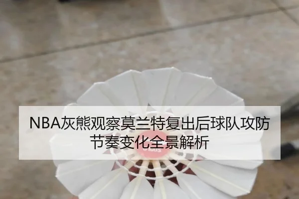 NBA灰熊观察莫兰特复出后球队攻防节奏变化全景解析